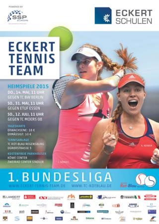Eckert Tennis Team Plakat